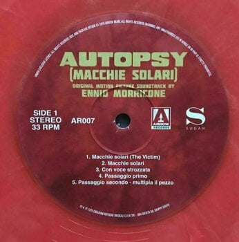 Vinyl Record Ennio Morricone - Autopsy (Macchie Solari ) OST (Orange Vinyl) (2 LP) - 4