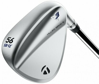 Golf palica - wedge TaylorMade Milled Grind 3 Chrome Wedge Steel Left Hand 58-11 SB - 5