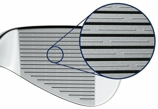Golf Club - Wedge TaylorMade Milled Grind 3 Chrome Wedge Steel Left Hand 58-11 SB - 8