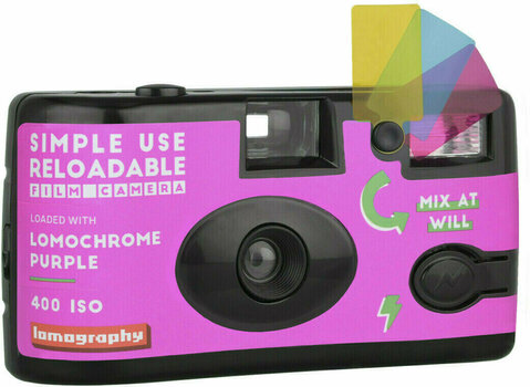 Câmara clássica Lomography Simple Use Film Camera Lomochrome Metropolis - 3