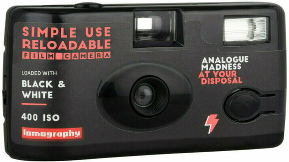 Klasyczny aparat Lomography Simple Use Film Camera Black and White - 3