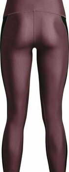 Παντελόνια / Κολάν Τρεξίματος Under Armour HeatGear Armour Panel Ankle Leggings Plum/Black S Παντελόνια / Κολάν Τρεξίματος - 2