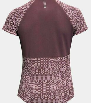 Running t-shirt with short sleeves
 Under Armour UA Speed Stride Printed Ash Plum/Mauve Pink XS Running t-shirt with short sleeves - 2