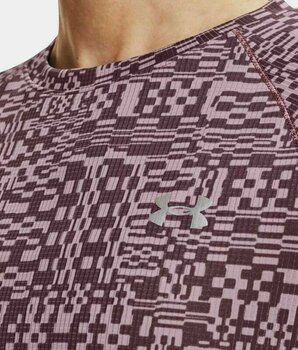 Running t-shirt with short sleeves
 Under Armour UA Speed Stride Printed Ash Plum/Mauve Pink XS Running t-shirt with short sleeves - 5