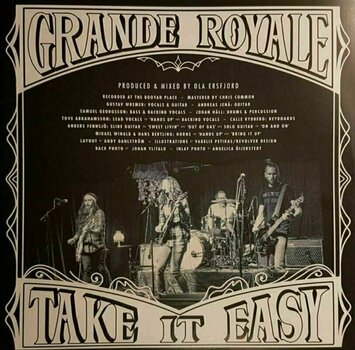 Vinyl Record Grande Royale - Take It Easy (LP) - 5
