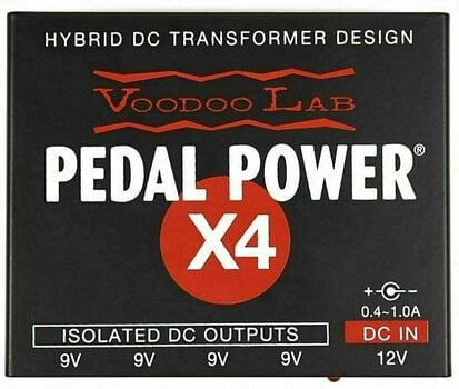 Power Supply Adapter Voodoo Lab Pedal Power X4 Expander Kit Power Supply Adapter - 3