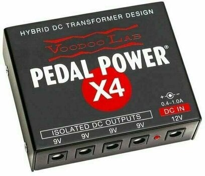 Power Supply Adapter Voodoo Lab Pedal Power X4 Expander Kit Power Supply Adapter - 4