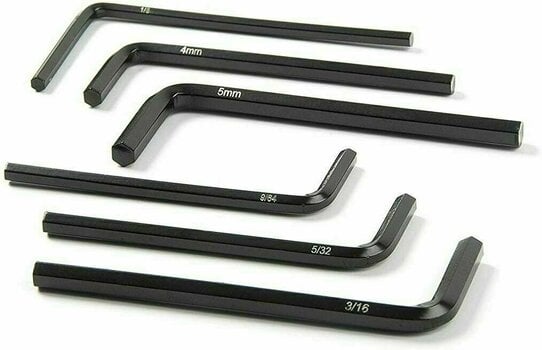 Tool for Guitar MusicNomad MN235 Premium Guitar Tech Truss Rod Wrench Set - 5