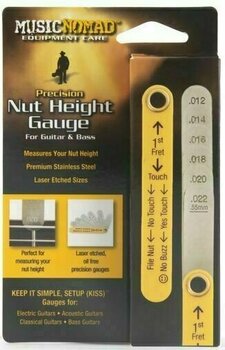 Tool for Guitar MusicNomad MN601 Precision Nut Height Gauge - 4
