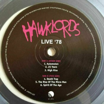 Vinyl Record Hawklords - Live 1978 (2 LP) - 5