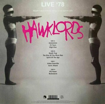Disque vinyle Hawklords - Live 1978 (2 LP) - 8