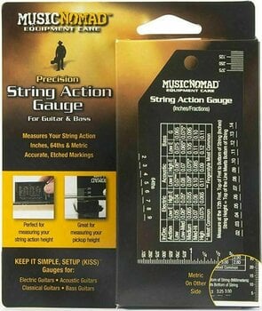 Outil de maintenance de guitare MusicNomad MN602 Precision String Action Gauge - 7