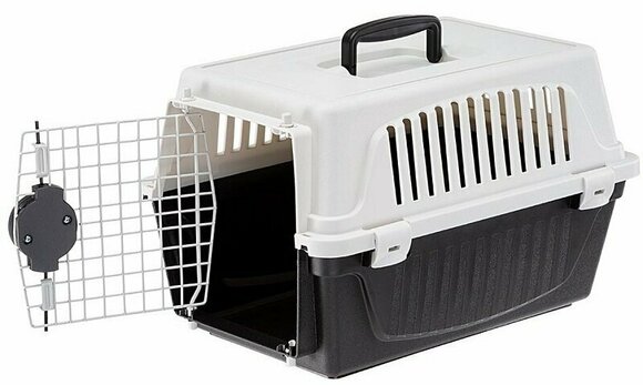 Cuşcă de transport pentru câine Ferplast Carrier Atlas White-Black 60 cm Lada pentru câini Cuşcă de transport pentru câine - 2
