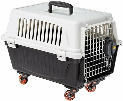 Cuşcă de transport pentru câine Ferplast Carrier Atlas White-Black 60 cm Lada pentru câini Cuşcă de transport pentru câine - 3