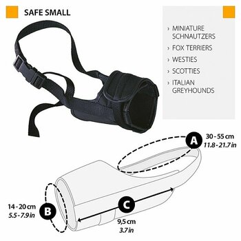 Bot Ferplast Safe Muzzle S Botul pentru câini Bot - 3