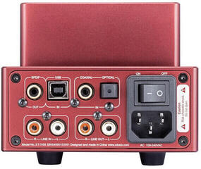 Hi-Fi kuulokkeiden esivahvistin Xduoo TA-10R Hi-Fi kuulokkeiden esivahvistin Red - 5