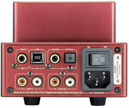 Hi-Fi forforstærker til hovedtelefoner Xduoo TA-10R Red - 6