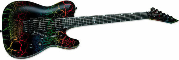 Elektrická kytara ESP LTD Eclipse '87 Rainbow Crackle Elektrická kytara - 3