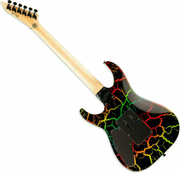 Electric guitar ESP LTD Mirage Deluxe '87 Rainbow Crackle - 2