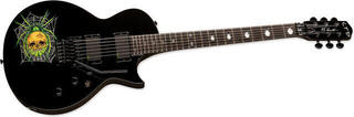 Guitarra elétrica ESP LTD KH-3 Spider Kirk Hammett Black Spider Graphic Guitarra elétrica - 3