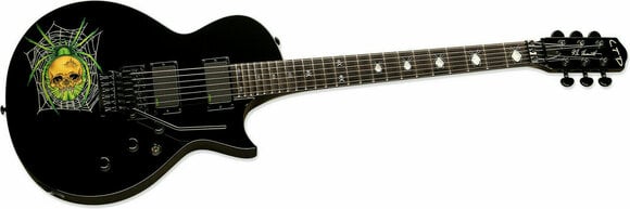 Electric guitar ESP LTD KH-3 Spider Kirk Hammett Black Spider Graphic - 3