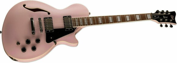 Semi-akoestische gitaar ESP LTD PS-1 Pearl Pink - 3