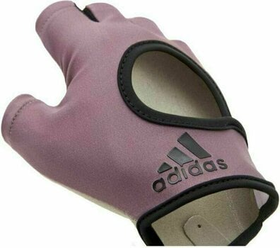 Fitness Gloves Adidas Essential Women's Purple M Fitness Gloves - 2