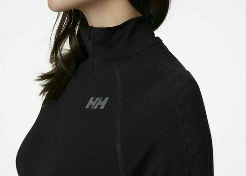 Thermal Underwear Helly Hansen W H1 Pro Lifa Seamless 1/2 Zip Black M Thermal Underwear - 3