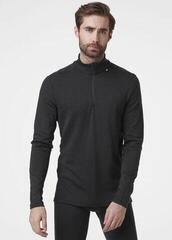 Indumento Helly Hansen Lifa Merino Midweight 1/2 Zip Black - 4