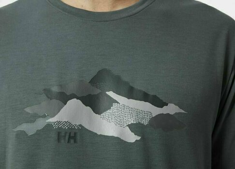 Tricou Helly Hansen Skog Recycled Graphic Storm 2XL Tricou - 3