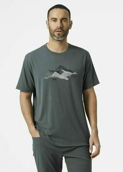 Tricou Helly Hansen Skog Recycled Graphic Storm 2XL Tricou - 5
