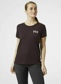 Тениска Helly Hansen W Skog Recycled Graphic T-Shirt Bourbon XS Тениска - 4