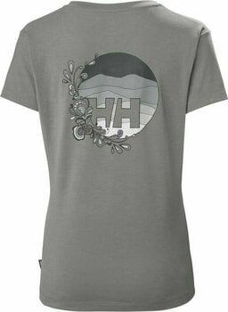 Outdoorové tričko Helly Hansen W Skog Recycled Graphic T-Shirt Concrete XS Outdoorové tričko - 2