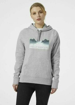 Felpa Con Cappuccio Helly Hansen Donna Nord Graphic - Cotone E Poliestere, Design Norvegese - Foto 10