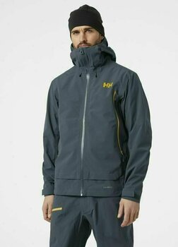 Outdoorjas Helly Hansen Verglas Infinity Shell Jacket Slate XL Outdoorjas - 7