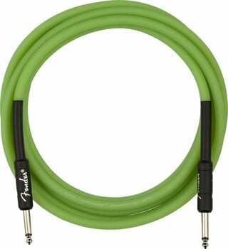 Instrument Cable Fender Professional Glow in the Dark Green 5,5 m Straight - Straight - 2