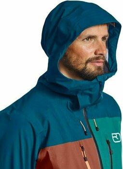 Chaqueta de esquí Ortovox 3L Deep Shell M Petrol Blue L Chaqueta de esquí - 3