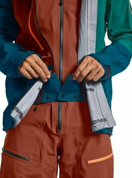 Skijacke Ortovox 3L Deep Shell M Petrol Blue L Skijacke - 8