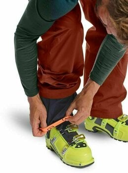 Pantaloni schi Ortovox 3L Deep Shell Bib M Clay Orange XL Pantaloni schi - 5