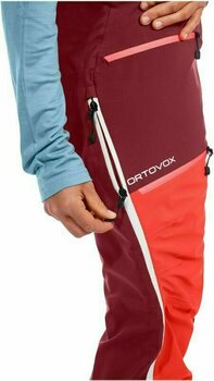 Pantaloni Ortovox Westalpen 3L W Dark Blood S Pantaloni - 4