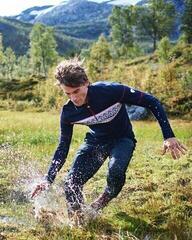 Ski T-shirt / Hoodie Dale of Norway Moritz Basic Raspberry/Navy/Off White - 1