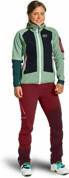 Pantalons outdoor pour Ortovox Col Becchei W Blue Lake M Pantalons outdoor pour - 2