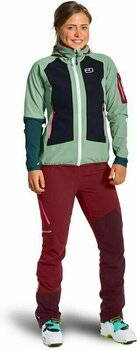 Outdoor Pants Ortovox Col Becchei W Dark Blood L Outdoor Pants - 2