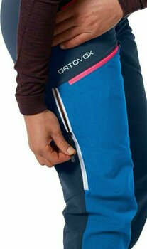 Outdoor Pants Ortovox Westalpen Softshell W Blue Lake S Outdoor Pants - 5