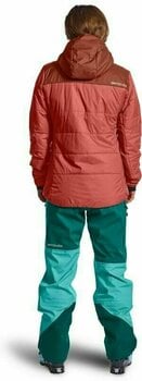 Ski Jacket Ortovox Swisswool Zinal W Pacific Green M - 6
