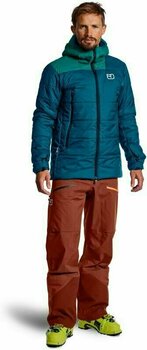 Veste de ski Ortovox Swisswool Zinal M Clay Orange M Veste de ski - 5