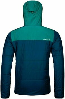 Ski Jacket Ortovox Swisswool Zinal M Petrol Blue L Ski Jacket - 2