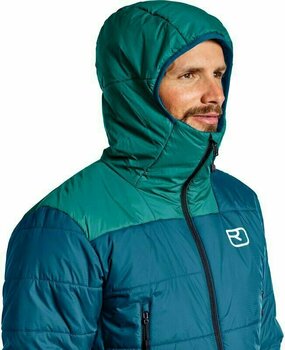 Veste de ski Ortovox Swisswool Zinal M Petrol Blue L Veste de ski - 3