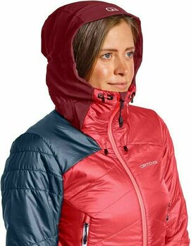 Jachetă schi Ortovox Swisswool Piz Palü W Coral fierbinte M Jachetă schi - 3
