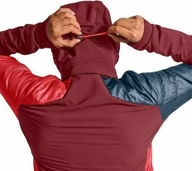 Jachetă schi Ortovox Swisswool Piz Palü W Coral fierbinte M Jachetă schi - 4